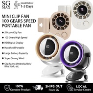 2025 High Speed Clip Fan Desktop Small Fan Portable Fan Strong Wind Used for Outdoor Travel and Umbr