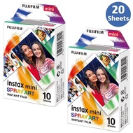 Fujifilm Instax Mini Film Instax Mini 11 Spray Art Design Film สำหรับ Fuji Mini 11 8 9 7S 25 26 70 9