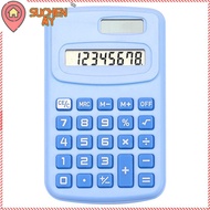 SUCHENMY Scientific Calculator, Silent 8-Digit Mini Pocket Calculator, Portable Large LCD Display 8-