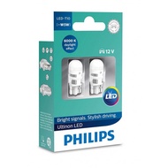 PHILIPS LED VISION Crystal Bright Series T10 Small Light 6,000k T10 LED Bulb