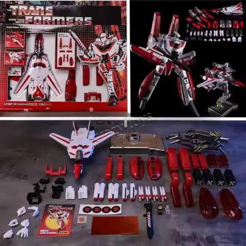 In stock Transformation FG01 FG-01 Jetfire G1 Macross VF-1S VF1S with Fast Pack Armour Action Figure