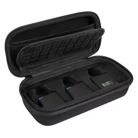 Geekria for Creators Microphone Case Compatible with Rode Wireless GO Gen 3 III, GO 2, GO, PRO, ME