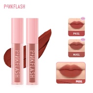 PINKFLASH Malaysia - #PinkSweetie Velvet Matte Lip Clay Fuzzy Lipstick High Pigment Lightweight Soft