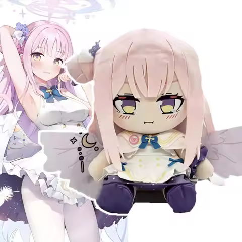Blue Archive Plush Toys Anime Misono Mika Cosplay Stuffed Dolls Cartoon Plushie Figures Decoration P