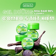 [COMBO SỈ 5 HŨ] Gel Nha Đam Dưỡng Ẩm & Làm Mềm Da - Gel Lô Hội 98% Aloe Vera Gel MILAGANICS 300ml (H