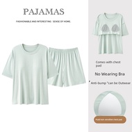 baju tidur seksi baju tidur sexy nipis Piyama pakaian rumah wanita Yu Zhaolin
