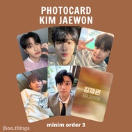 [UNOFFICIAL] PHOTOCARD KIM JAEWON JAE WON ACTOR KOREA KDRAMA YUMI'S CELLS HIERARCHY