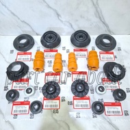 Rubber Support Shock Pad Stopper Bearing Spring Snail Full Set Front Rear Honda Jazz GE8 GE 8 AS RS 