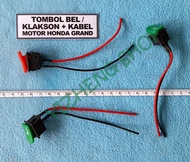 TOMBOL BEL / KLAKSON + KABEL MOTOR HONDA GRAND