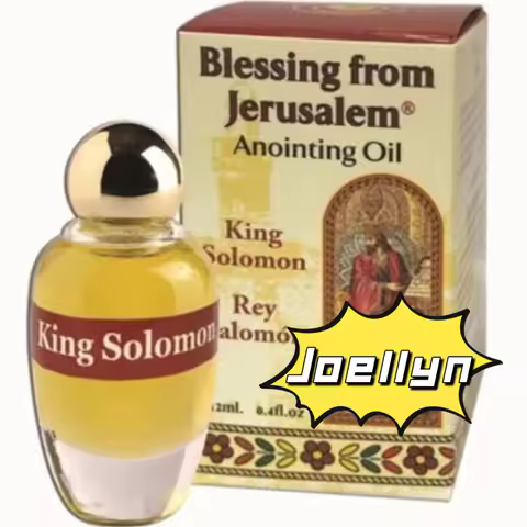Israel Ein Gedi Anointing Holy Oil Church Blessing Prayer Oinment 12ml