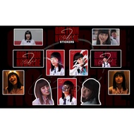 Girl from Nowhere - Nanno / Kitty Chicha WATERPROOF Stickers