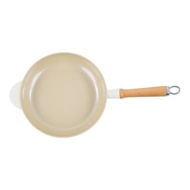 Aluminum Frying Pan Hot Sale Wooden Handle Non-Stick Egg Frying Pan Fried Steak Frying Pan Gift Pot Pan