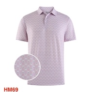 DELUCA HM69 Men's Golf Sports Polo Shirt - High Quality Patterned Polo Shirt, Cool, Fashionable, Gen