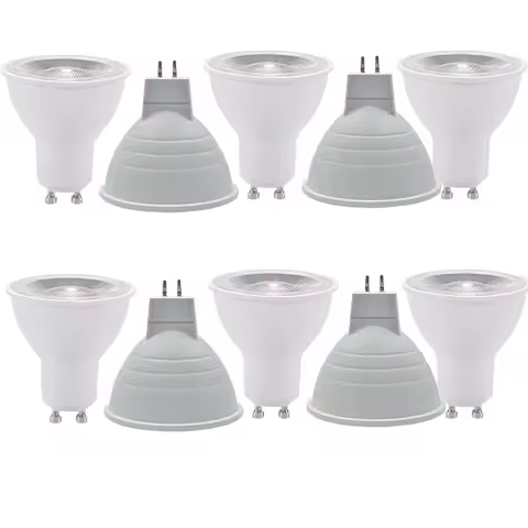 1-10X Factory Direct LED Spotlight GU10 MR16 220V High Lumen Replace 50W Halogen Lamp Is Suitable Fo