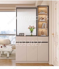 Ads-00546🌲實木玄關櫃 高身鞋櫃 可定制尺寸 高櫃 隔斷櫃 屏風櫃 置物櫃 入戶櫃 靠墻一體櫃 酒櫃 儲物櫃 #Customizable size Foyer cabinet # shoe c