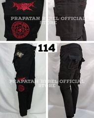 Celana Cargo / Kempol Panjang Metal / Punk / Hardcore Army Murah PRAPATAN REBEL - PRBL (114)