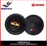 Crown Speaker / Crown Woofer Speaker / Crown KW-123 300Watts