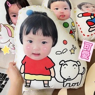 Pillow Customized Pillow Customized Throw Pillow Baby Photo diy Customized Pillow Printable Head Por