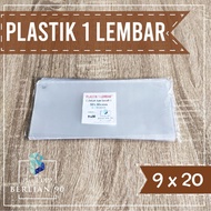 Opp Plastic Sheet 9x20 cm 30's Micron OPP Plastic One Sheet Wet Cake Plastic