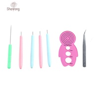 SHANRONG 12PCS Quilling Needle Kit, Paper Curling Paper Craft Paper Quilling Tools, DIY Multi Size Q