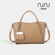 NUNU Rita Bag - Women Fashion Crossbody Bag Handbag PU Leather Free Ribbon Women's PU Leather Sling 