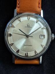 OMEGA停產1969年代罕見海馬（雙色面盤立體蒼蠅字時標）手動上鍊機械錶