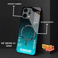 Oppo Reno 14 5G 2025 Glass Case hp For Oppo Reno 14 5G 2025 Casing hp For Oppo Reno 14 5G 2025 Softc