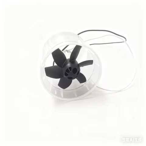30mm Micro Ducted Fan System 50g Thrust 9.7g, Coreless Motor for FPV Drone Tiny Whoop & RC Airplane,