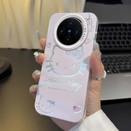 Cute Pink Kitty Cat Design Mobile Phone Case Stand Protective Cover for Redmi K80 pro Vivi X200 Xiao