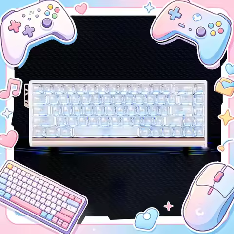ATK 68RX 60RX Mechanical Keyboard Wired 8K Polling Rate RT0.001mm Magnetic Switch E-sports Gaming Ke