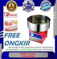 Mesin Gulali Arum Manis Gula Kapas Gas Cotton Candy CCD-GMJ500 FOMAC