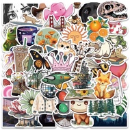 50Pcs Cartoon Trendy Elements Collection Graffiti Stickers Waterproof DIY Decorative Decals for Lugg