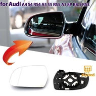Heating Side Mirror Glass Lens Door Wing Mirror Glass for Audi A4 S4 RS4 B8.5 2011-16,  A5 S5 RS5 B8