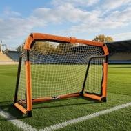 Foldable Soccer Goal Sturdy Portable Soccer Goal Sports Gear Netted Training