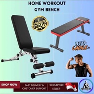 ⭐SG STOCKS⭐ Foldable Workout Bench / Multi Purpose Home Gym Bench / Flat Workout Bench