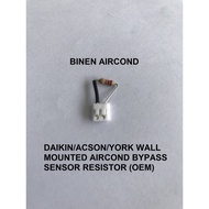 BUY 4 FREE 1  DAIKIN/ACSON/YORK WALL MOUNTED AIRCOND BYPASS SENSOR RESISTOR (OEM)