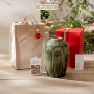 VVIP Gift Set High Quality O Hien Van Ceramic Vase - Nostalgic Look, Timeless Beauty