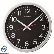 Seiko QXA732SN QXA732S QXA732 Black wall clock with silent hand