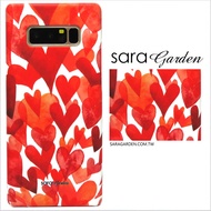 【Sara Garden】客製化 手機殼 Samsung 三星 Note8 滿版 漸層 愛心 保護殼 硬殼