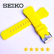 Yellow Strap Seiko diver 22mm Seiko diver watch Strap