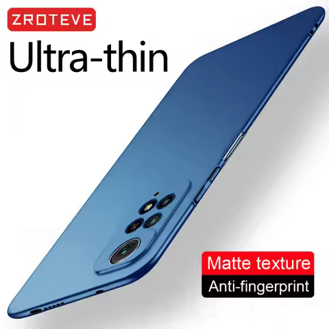 For Redmi Note11 Case ZROTEVE Slim Hard PC Frosted Cover For Xiaomi Redmi Note 11 11S 10 S 10S 12 Pr