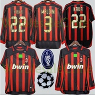 2006-2007 AC Milan Retro Away Soccer Jersey 06-07 Kaka # 22 S-XXL&*-*