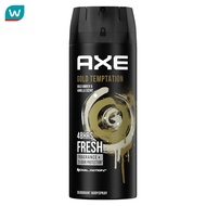 Axe แอ๊กซ์ สเปรย์น้ำหอมระงับกลิ่นกาย โกลด์ เทมเทชั่น 135 มล.