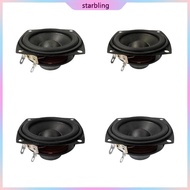 Star 2 5inch Speaker Driver 80DB Sensitivity Sound Reproduction Loudspeaker 4 8Ohm