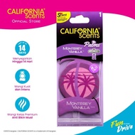 California Scents Monterey Vanilla Paper Car Freshener