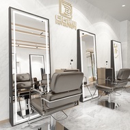 Mirror กระจก ทรงสี่เหลี่ยม ขนาด 200*80 CM มีไฟLED เปิด-ปิดระบบสัมผัส กระจกร้านเสริมสวย กระจกมีไฟ ก