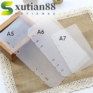 XUTIAN Notebook Divider Matte Universal Board Page A5 A6 A7 B5 A4 Transparent Agenda Planner Separator
