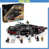 75389 The Dark Millennium Falcon Building Blocks The Dark Falcon Spacecraft Toys Boys Gifts星球大战AT-ST
