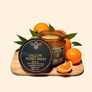Organic Grass-Fed Beef Tallow Balm with Raw Honey Moisturizing Cream