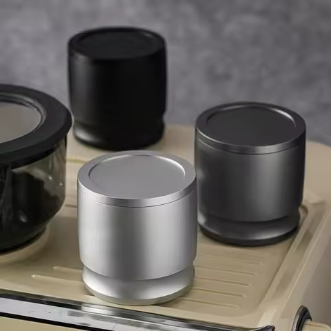 Coffee Dosing Funnel Aluminum Alloy Blind Shaker Fit 58mm Portafilters Espresso Dosing Cup Home Bari